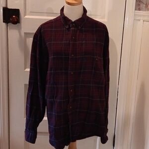 Woolrich men's large flannel shirt